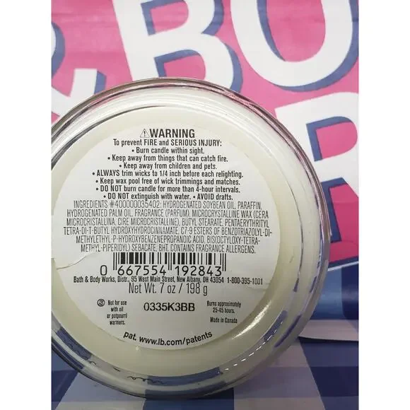 BBW Fiji White Sands Single Wick Candle Beachy Home Fragrance Decor - Picture 2 of 2